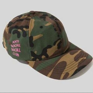 Anti Social Camo Hat